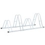 Soporte para 4 bicicletas suelo independiente acero galvanizado de vidaXL, Bases y soportes para almacenar bicicletas - Ref: ...