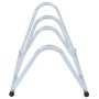 Soporte para 4 bicicletas suelo independiente acero galvanizado de vidaXL, Bases y soportes para almacenar bicicletas - Ref: ...