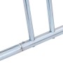 Soporte para 4 bicicletas suelo independiente acero galvanizado de vidaXL, Bases y soportes para almacenar bicicletas - Ref: ...