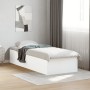 Estructura de cama madera de ingeniería blanca 75x190 cm de vidaXL, Camas y somieres - Ref: Foro24-841986, Precio: 69,12 €, D...