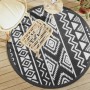 Alfombra de exterior ARAKIL negra Ø160 cm PP de vidaXL, Protectores para exterior - Ref: Foro24-368535, Precio: 30,53 €, Desc...