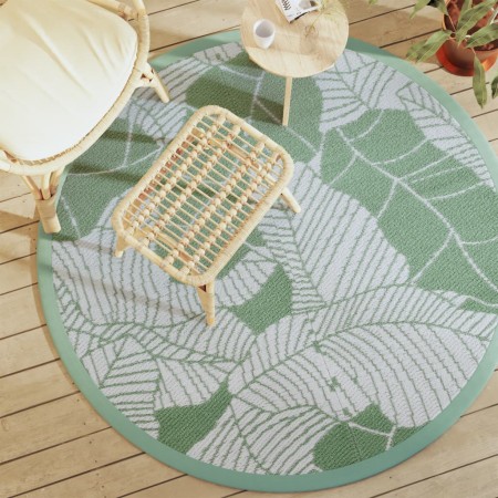 Alfombra exterior ARAKIL verde Ø160 cm PP de vidaXL, Protectores para exterior - Ref: Foro24-368589, Precio: 26,97 €, Descuen...