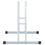 Soporte para 1 bicicleta suelo independiente acero galvanizado de vidaXL, Bases y soportes para almacenar bicicletas - Ref: F...