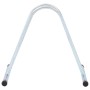 Soporte para 1 bicicleta suelo independiente acero galvanizado de vidaXL, Bases y soportes para almacenar bicicletas - Ref: F...