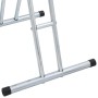Soporte para 1 bicicleta suelo independiente acero galvanizado de vidaXL, Bases y soportes para almacenar bicicletas - Ref: F...