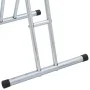 Soporte para 1 bicicleta suelo independiente acero galvanizado de vidaXL, Bases y soportes para almacenar bicicletas - Ref: F...