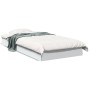 Estructura de cama madera de ingeniería blanca 90x200 cm de vidaXL, Camas y somieres - Ref: Foro24-842063, Precio: 80,78 €, D...