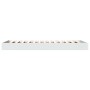 Estructura de cama madera de ingeniería blanca 90x200 cm de vidaXL, Camas y somieres - Ref: Foro24-842063, Precio: 80,78 €, D...