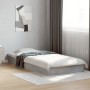 Estructura de cama madera de ingeniería gris hormigón 75x190 cm de vidaXL, Camas y somieres - Ref: Foro24-842080, Precio: 61,...