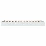 Estructura de cama madera de ingeniería blanca 75x190 cm de vidaXL, Camas y somieres - Ref: Foro24-842077, Precio: 60,27 €, D...
