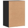 Aparadores 2 uds madera de ingeniería negro 59x39x80 cm de vidaXL, Aparadores - Ref: Foro24-3276631, Precio: 201,31 €, Descue...