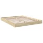 Estructura de cama madera de ingeniería roble Sonoma 160x200 cm de vidaXL, Camas y somieres - Ref: Foro24-842009, Precio: 129...