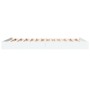 Estructura de cama madera de ingeniería blanca 135x190 cm de vidaXL, Camas y somieres - Ref: Foro24-842042, Precio: 99,41 €, ...
