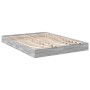 Estructura de cama madera de ingeniería gris Sonoma 120x190 cm de vidaXL, Camas y somieres - Ref: Foro24-842054, Precio: 81,5...