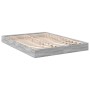 Estructura de cama madera de ingeniería gris Sonoma 120x190 cm de vidaXL, Camas y somieres - Ref: Foro24-842054, Precio: 81,5...