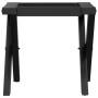 Patas de mesa de centro estructura X acero 30x30x33 cm de vidaXL, Patas para mesas - Ref: Foro24-357892, Precio: 36,59 €, Des...