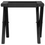 Patas de mesa de centro estructura X acero 30x30x33 cm de vidaXL, Patas para mesas - Ref: Foro24-357892, Precio: 35,99 €, Des...