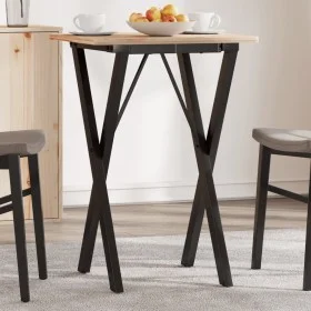 Patas de mesa de comedor estructura X acero 40x40x73 cm de vidaXL, Patas para mesas - Ref: Foro24-357903, Precio: 46,57 €, De...