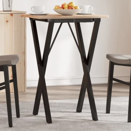 Patas de mesa de comedor estructura X acero 40x40x73 cm de vidaXL, Patas para mesas - Ref: Foro24-357903, Precio: 46,57 €, De...