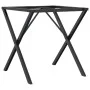 Patas de mesa de comedor estructura X acero 70x70x73 cm de vidaXL, Patas para mesas - Ref: Foro24-357908, Precio: 51,64 €, De...