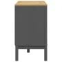 Cómoda cajonera FLORO madera maciza de pino gris de vidaXL, Cajoneras - Ref: Foro24-374013, Precio: 172,85 €, Descuento: %