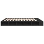 Estructura de cama madera de ingeniería negra 200x200 cm de vidaXL, Camas y somieres - Ref: Foro24-3280448, Precio: 183,21 €,...