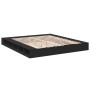 Estructura de cama madera de ingeniería negra 200x200 cm de vidaXL, Camas y somieres - Ref: Foro24-3280448, Precio: 183,21 €,...