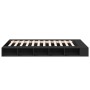 Estructura de cama madera de ingeniería negra 120x190 cm de vidaXL, Camas y somieres - Ref: Foro24-3280504, Precio: 145,12 €,...