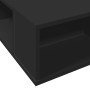 Estructura de cama madera de ingeniería negra 90x190 cm de vidaXL, Camas y somieres - Ref: Foro24-3280525, Precio: 121,23 €, ...