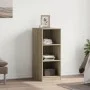 Armario de madera de ingeniería roble Sonoma 48x41x102 cm de vidaXL, Organizadores de vestidores y perchas de barra - Ref: Fo...