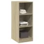 Armario de madera de ingeniería roble Sonoma 48x41x102 cm de vidaXL, Organizadores de vestidores y perchas de barra - Ref: Fo...