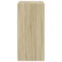 Armario de madera de ingeniería roble Sonoma 48x41x102 cm de vidaXL, Organizadores de vestidores y perchas de barra - Ref: Fo...