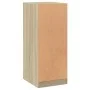 Armario de madera de ingeniería roble Sonoma 48x41x102 cm de vidaXL, Organizadores de vestidores y perchas de barra - Ref: Fo...