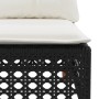 Set de sofás de jardín 7 pzas con cojines ratán sintético negro de vidaXL, Conjuntos de jardín - Ref: Foro24-3261938, Precio:...