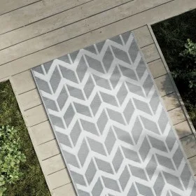 Alfombra de exterior PP ARAKIL gris 80x150 cm de vidaXL, Protectores para exterior - Ref: Foro24-316947, Precio: 20,96 €, Des...