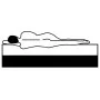 Box spring bed mattress 200x140x20 cm by vidaXL, Mattresses - Ref: Foro24-288211, Price: 207,85 €, Discount: %
