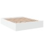 Estructura de cama madera de ingeniería blanca 150x200 cm de vidaXL, Camas y somieres - Ref: Foro24-3281007, Precio: 130,55 €...