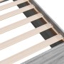 Estructura de cama madera de ingeniería gris Sonoma 160x200 cm de vidaXL, Camas y somieres - Ref: Foro24-3281005, Precio: 132...