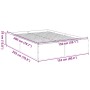 Estructura de cama madera de ingeniería marrón roble 150x200 cm de vidaXL, Camas y somieres - Ref: Foro24-3281013, Precio: 13...