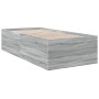 Estructura de cama madera de ingeniería gris Sonoma 75x190 cm de vidaXL, Camas y somieres - Ref: Foro24-3280984, Precio: 105,...