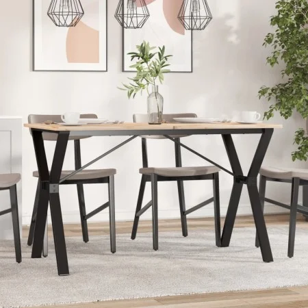 Patas de mesa de comedor estructura Y acero 120x60x73 cm de vidaXL, Patas para mesas - Ref: Foro24-357934, Precio: 82,05 €, D...