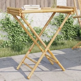 Faltbarer Bambus-Serviertisch 70,5x42,5x80 cm von vidaXL, Klapptische - Ref: Foro24-366454, Preis: 68,37 €, Rabatt: %