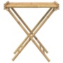Mesa bandeja plegable bambú 70,5x42,5x80 cm de vidaXL, Mesas plegables - Ref: Foro24-366454, Precio: 57,75 €, Descuento: %