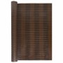 Toldo para balcón ratán sintético marrón y negro 300x80 cm de vidaXL, Paneles de vallas - Ref: Foro24-156250, Precio: 33,75 €...