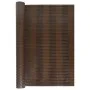 Markise für Balkon aus braunem und schwarzem synthetischem Rattan, 600x80 cm. von vidaXL, Zaunpaneele - Ref: Foro24-156259, P...
