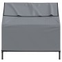 Casa para perros tela Oxford y acero gris claro de vidaXL, Casetas para perros - Ref: Foro24-172591, Precio: 70,69 €, Descuen...