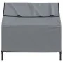Casa para perros tela Oxford y acero gris claro de vidaXL, Casetas para perros - Ref: Foro24-172591, Precio: 69,51 €, Descuen...