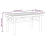 Mesa de centro de bambú 70x40x35 cm de vidaXL, Mesas de centro - Ref: Foro24-366468, Precio: 60,51 €, Descuento: %