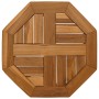 Tablero de mesa octogonal de madera maciza de teca 40x40x2,5 cm de vidaXL, Tableros para mesas - Ref: Foro24-366662, Precio: ...
