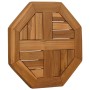 Tablero de mesa octogonal de madera maciza de teca 40x40x2,5 cm de vidaXL, Tableros para mesas - Ref: Foro24-366662, Precio: ...
